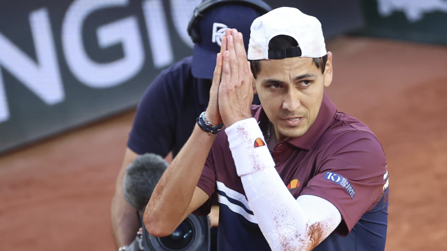 Tabilo cayó ante Auger-Aliassime y se despidió en octavos de Roland Garros