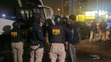 PDI fiscalizó a migrantes en la "Pequeña Caracas" de Estación Central