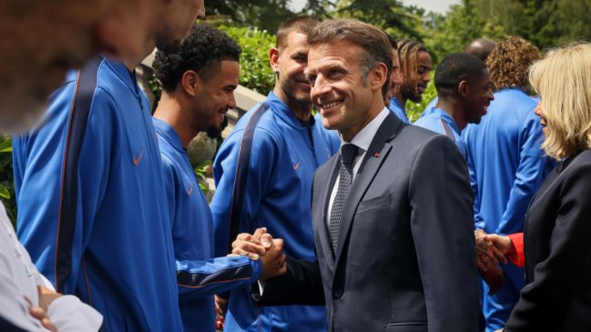 Macron llamó a Dembélé a enfocarse en el Mundial
