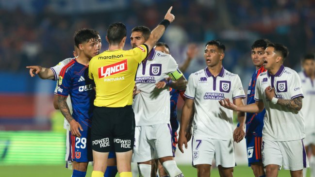 Diego Carrasco conoció su castigo por expulsión en caída de D. Concepción ante la U