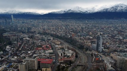  Santiago tendrá cielos nublados y máximas de 18°C hasta el viernes  