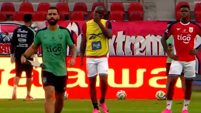 [VIDEO] Los hinchas se preocuparon: Waterman perdió un gol solo en práctica de Panamá