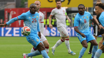   RD Congo igualó con Dinamarca en amistoso ante miles de espectadores 
