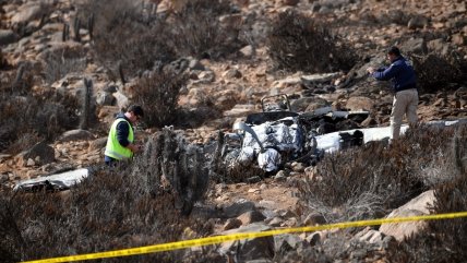 Avión de la FACh quedó completamente destruido tras accidente en Coquimbo