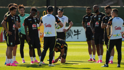   La práctica de Brasil para el duelo con Egipto en el último apronte antes del Mundial 