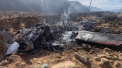 Aeronave de la FACh capotó en Coquimbo: Pilotos salieron ilesos