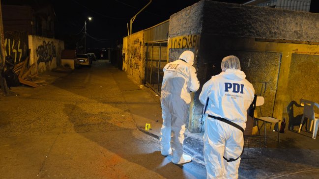 Tiroteo en Valparaíso: Una joven murió y hay otros siete heridos