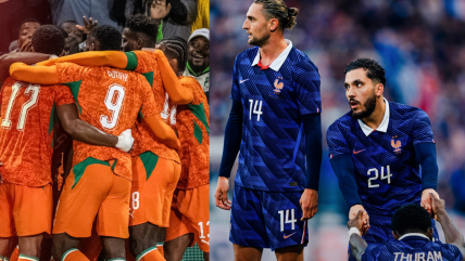   Costa de Marfil sorprendió de visita a Francia y ganó en su último duelo previo al Mundial 