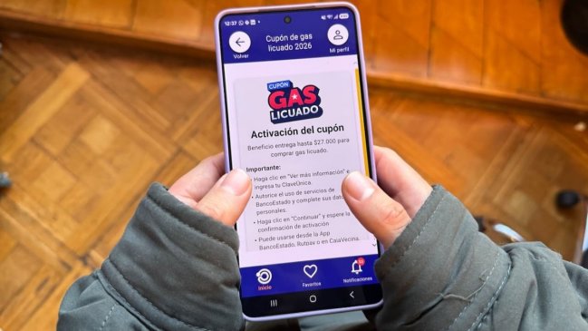 UC lanzó guía para que adultos mayores puedan activar el cupón de gas de manera sencilla