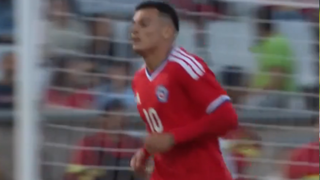 [VIDEO] Lucas Cepeda marcó el gol del honor de La Roja ante Portugal