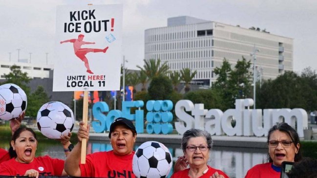 Trabajadores de estadio en Los Angeles declararon huelga a días del inicio del Mundial 2026