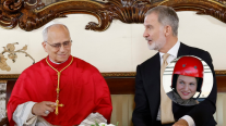 Rey Felipe recibió al papa y le relató orgulloso el salto en paracaídas de su hija, la princesa Leonor