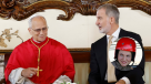 Rey Felipe recibió al papa y le relató orgulloso el salto en paracaídas de su hija, la princesa Leonor