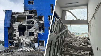 Dron ruso impactó depósito de combustible nuclear cerca de la central de Chernóbil