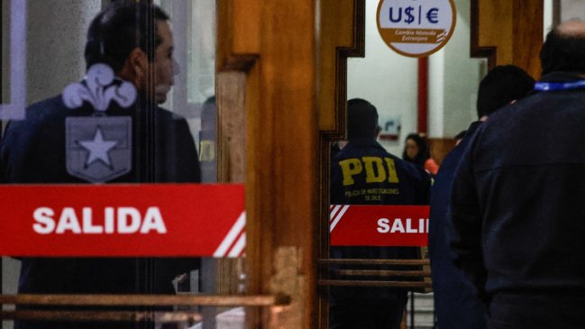 Operación Tokio: PDI allanó sucursal de BancoEstado por nexo