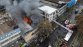Incendio destruyó locales comerciales en la Alameda