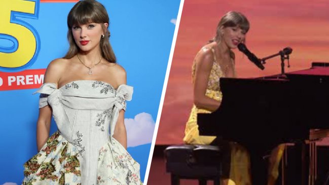 Taylor Swift sorprende con emotiva presentación en el estreno de 
