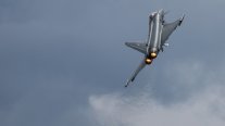 El caza Eurofighter Typhoon destaca en el Berlin Air Show 2026