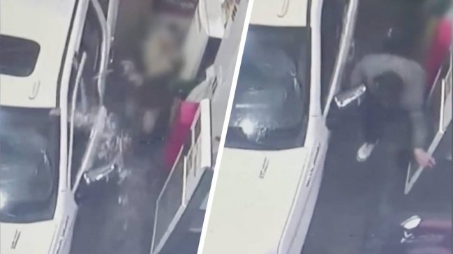 Mujer frustró robo de su camioneta al rociar bencina a delin