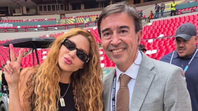 Marcelo Benedetto abandonó despacho en vivo para compartir con Shakira