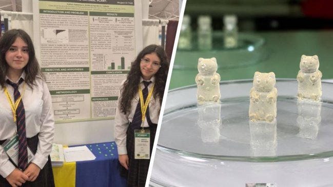 Escolares chilenas irán a mundial científico con innovadoras gomitas elaboradas con nopal