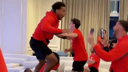   [VIDEO] Euforia en la selección de EE.UU. por la victoria de los Knicks en la NBA 
