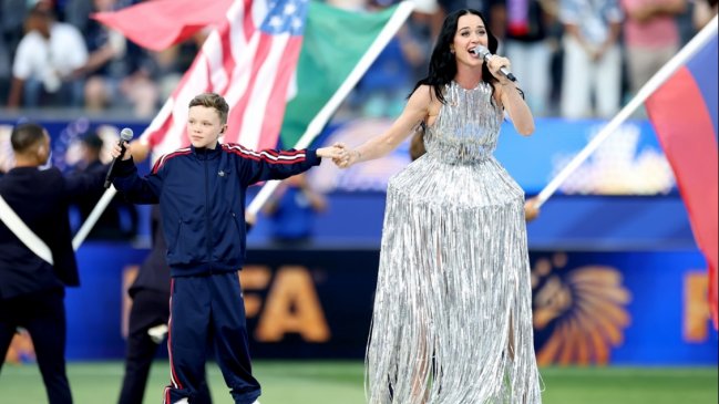 Katy Perry y Anitta encabezaron lista de estrellas en la inauguración del Mundial en EE.UU.
