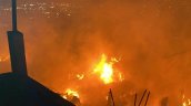 Antofagasta: un menor murió en gigantesco incendio en campamento