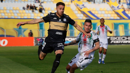 [En vivo] Everton cae ante Palestino en el Estadio Sausalito