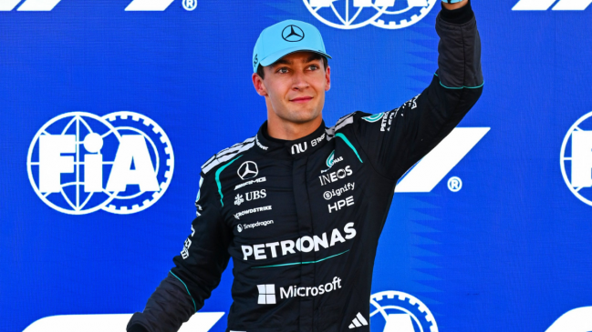 George Russell superó a Hamilton y se quedó con la 