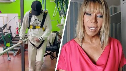 Transformista chilena Janin Day mostró su rehabilitación tras sufrir ACV  