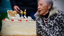 La Reina declaró vecina ilustre a mujer de 110 años