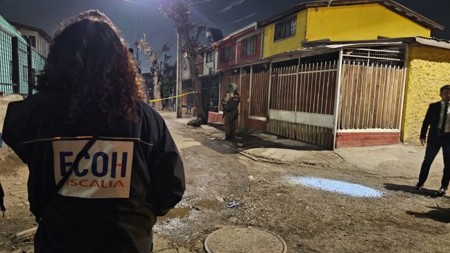 Hombre fue asesinado a tiros en plena vía pública en La Pintana