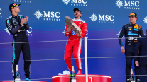 Lewis Hamilton lideró el podio inglés del GP de Barcelona-Cataluña