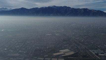 Delegación de la RM decretó preemergencia ambiental para este miércoles