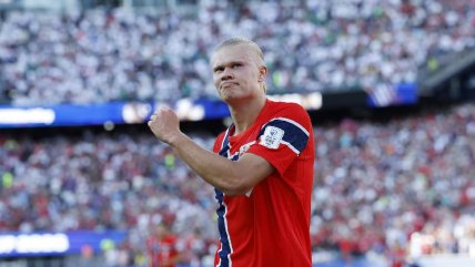   Haaland debutó a lo grande en goleada de Noruega en el Mundial 