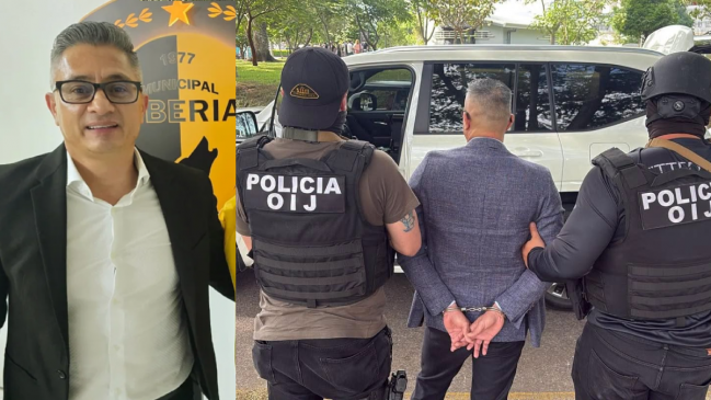 Presidente de club de Costa Rica fue detenido para extradición a EE.UU. por narcotráfico