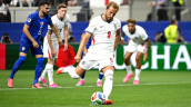 Harry Kane pasó al frente como el jugador con más goles de penal en Mundiales
