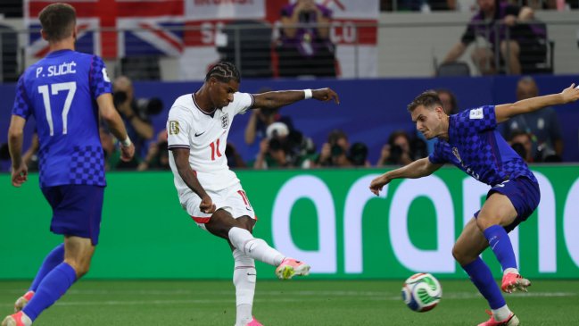 Rashford amagó y definió con clase en la goleada de Inglaterra a Croacia en el Mundial