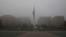 Frío y neblina marcaron la mañana en el centro cívico de Santiago
