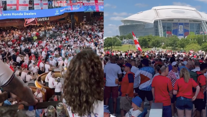   Hinchas de Inglaterra y Croacia bebieron más de 45.000 cervezas en un bar cercano al estadio 