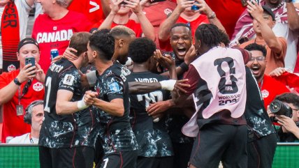 Saliba anotó un golazo de tiro libre a Catar y lo dedicó al lesionado Ismael Kone