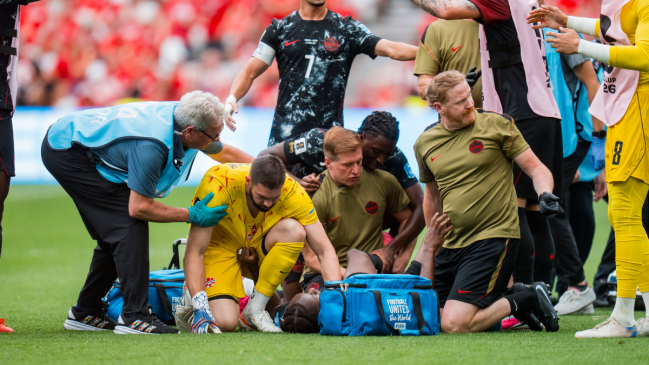 Impacto en el Mundial: El canadiense Ismael Koné sufrió escalofriante lesión ante Catar