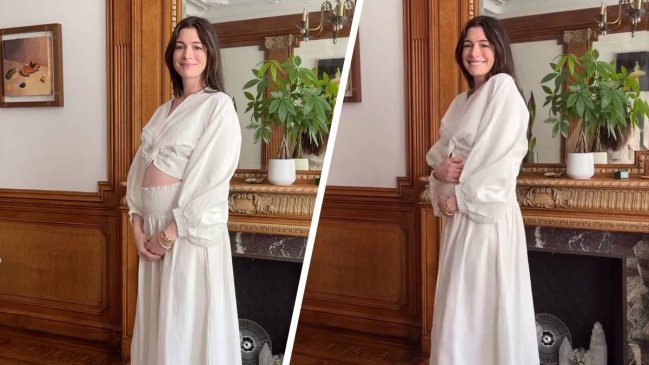 Crece la familia: Anne Hathaway muestra su nuevo embarazo