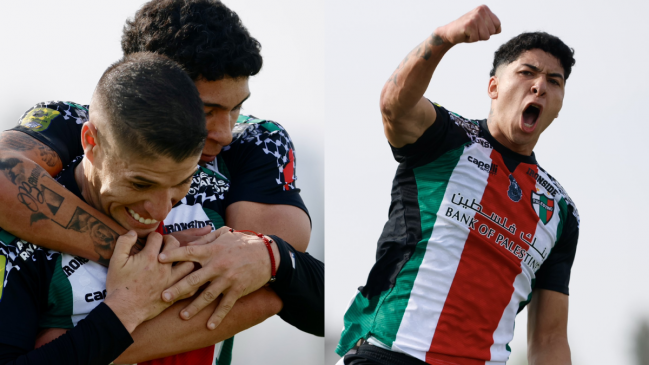 Palestino goleó a Magallanes en su estreno por la Copa Chile