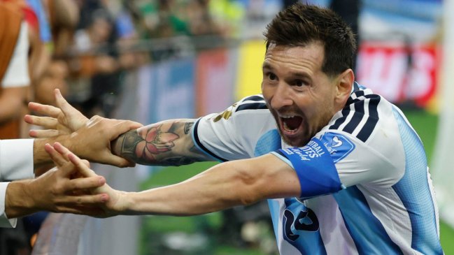 Messi tras hacer historia: Estoy cansado, pero espero celebrar esto con mis compañeros