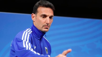   Scaloni se molestó por pregunta sobre 