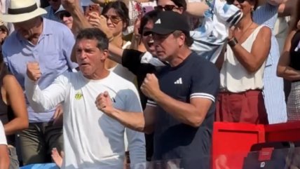   [VIDEO] El desatado festejo de Massú por el título de Cerúndolo 