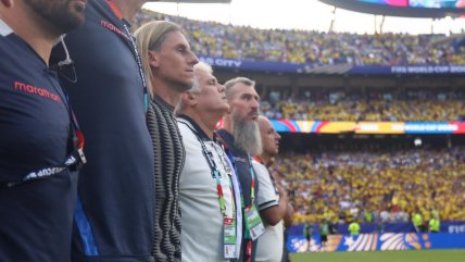   Familiares de Beccacece protagonizaron incidentes con hinchas ecuatorianos 