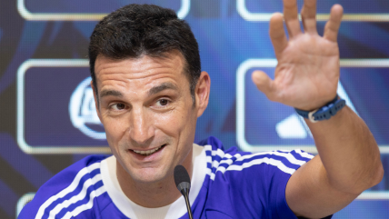   Lionel Scaloni elogió la figura de Messi: 